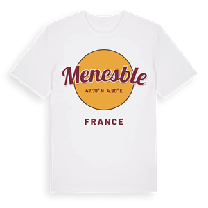 Menesble cirkel t-shirt – ekologisk bomull t-shirt från Pinshirt