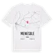 Menesble karta t-shirt