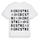 Menestreau ordlek t-shirt