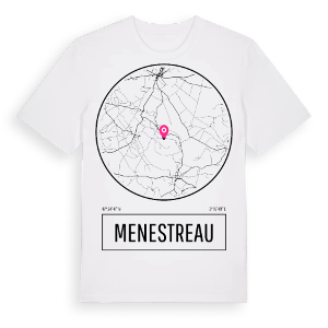 Menestreau t-shirt – ekologisk bomull t-shirt från Pinshirt