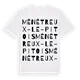 Ménétreux-le-Pitois ordlek t-shirt