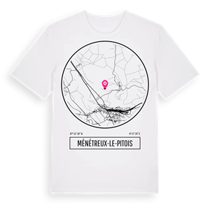 Ménétreux-le-Pitois t-shirt – ekologisk bomull t-shirt från Pinshirt