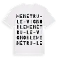 Menétru-le-Vignoble ordlek t-shirt