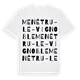 Menétru-le-Vignoble ordlek t-shirt