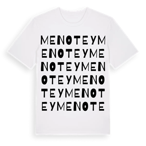 Menotey ordlek t-shirt – ekologisk bomull t-shirt från Pinshirt