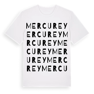 Mercurey ordlek t-shirt – ekologisk bomull t-shirt från Pinshirt