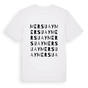 Mersuay ordlek t-shirt – ekologisk bomull t-shirt från Pinshirt