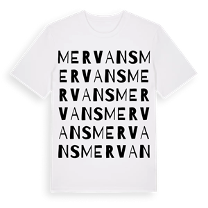 Mervans ordlek t-shirt – ekologisk bomull t-shirt från Pinshirt