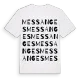 Messanges ordlek t-shirt