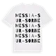Messia-sur-Sorne ordlek t-shirt