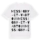 Messigny-et-Vantoux ordlek t-shirt