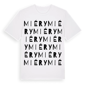 Miéry ordlek t-shirt – ekologisk bomull t-shirt från Pinshirt