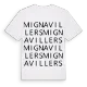 Mignavillers ordlek t-shirt