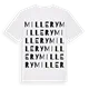 Millery ordlek t-shirt