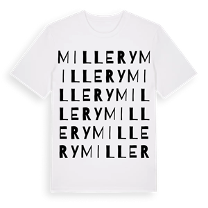Millery ordlek t-shirt – ekologisk bomull t-shirt från Pinshirt