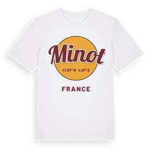 Minot cirkel t-shirt – ekologisk bomull t-shirt från Pinshirt