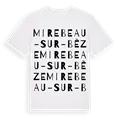 Mirebeau-sur-Bèze ordlek t-shirt