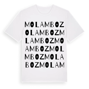 Molamboz ordlek t-shirt – ekologisk bomull t-shirt från Pinshirt
