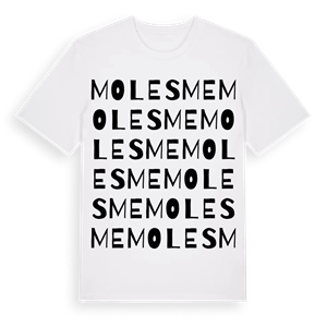Molesme ordlek t-shirt – ekologisk bomull t-shirt från Pinshirt