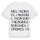 Molinons ordlek t-shirt