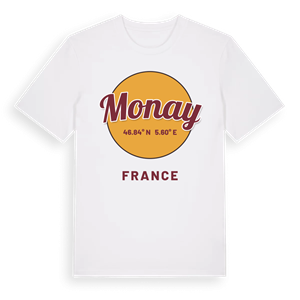 Monay cirkel t-shirt – ekologisk bomull t-shirt från Pinshirt