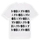 Monay ordlek t-shirt