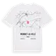 Monnet-la-Ville karta t-shirt