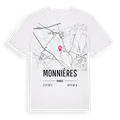 Monnières karta t-shirt