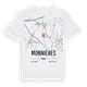 Monnières karta t-shirt