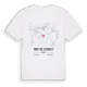 Mont-de-Vougney karta t-shirt