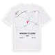 Montagny-lès-Seurre karta t-shirt