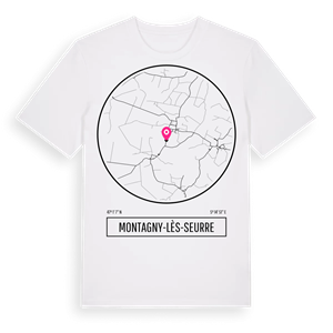 Montagny-lès-Seurre t-shirt – ekologisk bomull t-shirt från Pinshirt