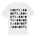 Montbard ordlek t-shirt