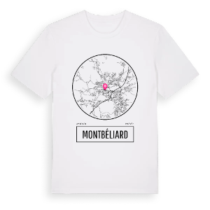 Montbéliard t-shirt – ekologisk bomull t-shirt från Pinshirt