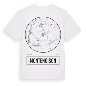 Montenoison t-shirt – ekologisk bomull t-shirt från Pinshirt