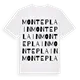 Monteplain ordlek t-shirt