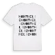 Monthelie ordlek t-shirt