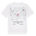Montigny-Mornay-Villeneuve-sur-Vingeanne karta t-shirt