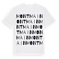 Montmain ordlek t-shirt