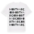Montmançon ordlek t-shirt