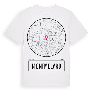 Montmelard t-shirt – ekologisk bomull t-shirt från Pinshirt