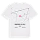 Montmirey-la-Ville karta t-shirt