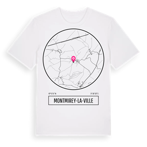 Montmirey-la-Ville t-shirt – ekologisk bomull t-shirt från Pinshirt
