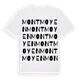 Montmoyen ordlek t-shirt