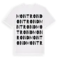 Montrond ordlek t-shirt