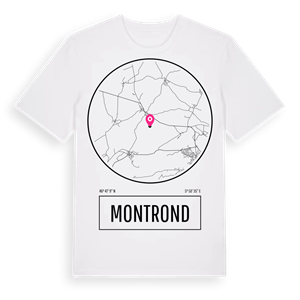 Montrond t-shirt – ekologisk bomull t-shirt från Pinshirt