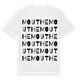 Mouthe ordlek t-shirt