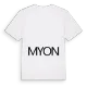 Jag älskar Myon t-shirt stort tryck