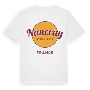 Nancray cirkel t-shirt – ekologisk bomull t-shirt från Pinshirt