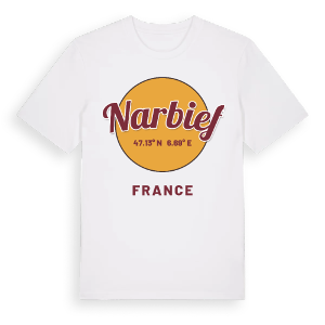 Narbief cirkel t-shirt – ekologisk bomull t-shirt från Pinshirt